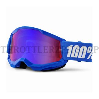 100% GOGGLES BLUE FRAME BLUE TINT