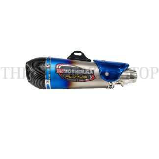 YOSIMURA ALPHA EXHAUST MULTICOLOUR W / CARBON