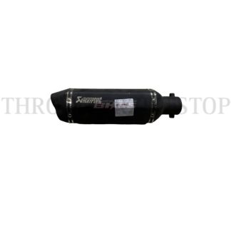 AKROPOVIC TWIN PORT LONG BLACK EXHAUST