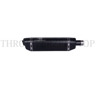 RED ROOSTER HIMALAYAN 411 EXHAUST :BLACK