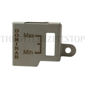 DOMINAR REAR DISC OIL CAP SILVER:13CH