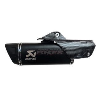 AKRAPOVIC R1M EXHAUST NEW BLACK W/CARBON