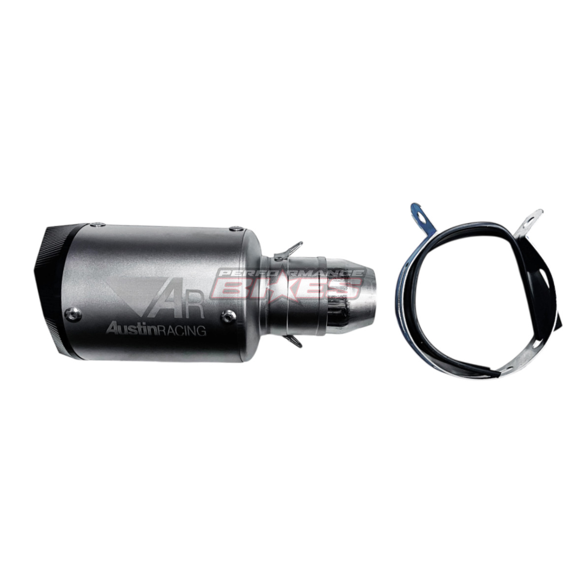 AR AUSTIN RACING NEW EXHAUST : SILVER