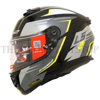 LS2 FF 320 STREAM II METEOR BLACK/YELLOW - 06