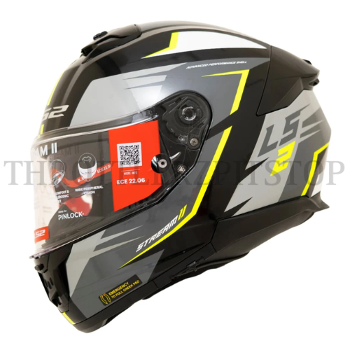 LS2 FF 320 STREAM II METEOR BLACK/YELLOW - 06
