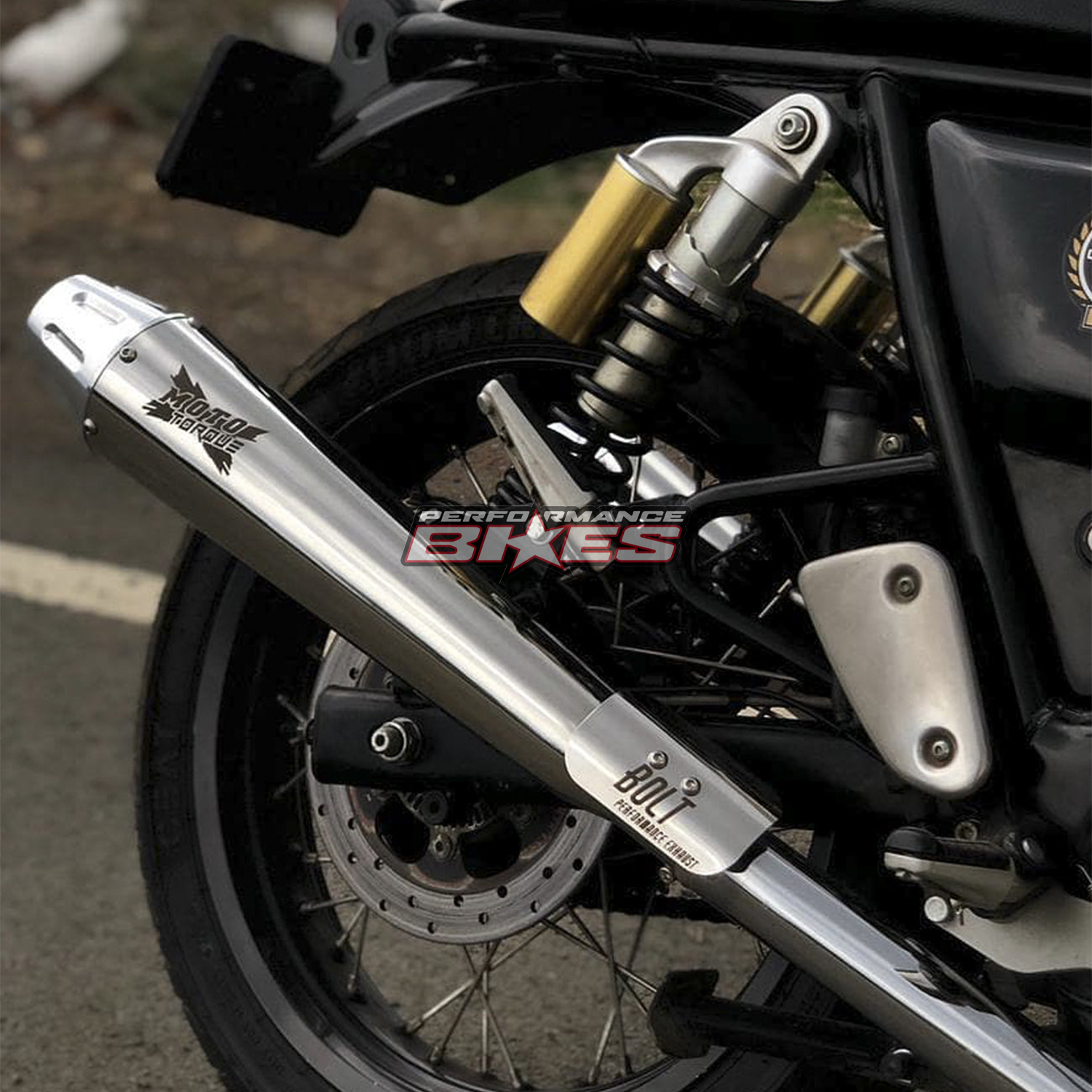 MOTO TORQUE INTERCEPTOR 650 & GT 650 BOLT EXHAUST