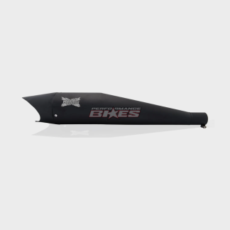 MOTO TORQUE SHARK EXHAUST : BLACK