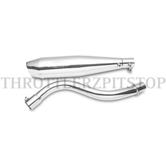 RED ROOSTER XPULSE 200 POLARIS EXHAUST & BEND PIPE :POLISH