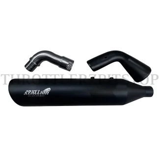 SSP EXHAUST :HARLEY X440/440T:MATT BLACK