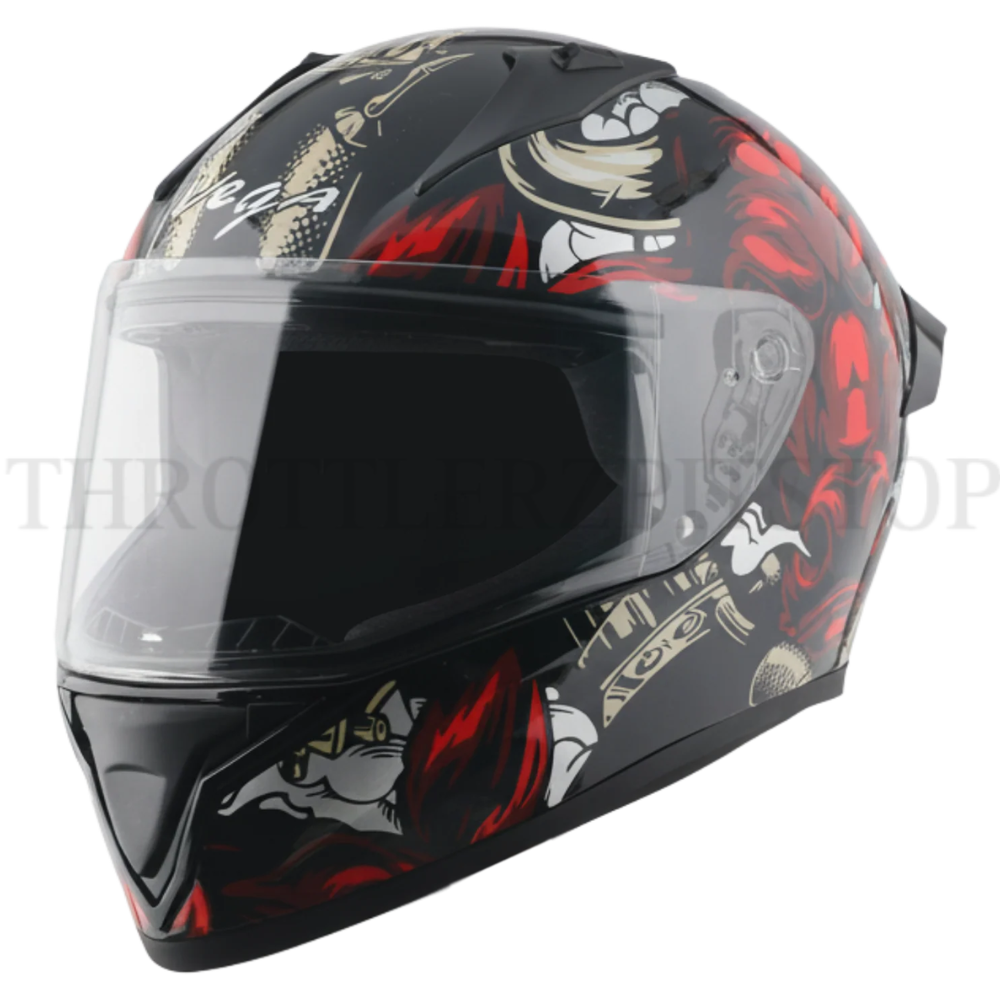VEGA BOLT DX BULL - BLACK RED