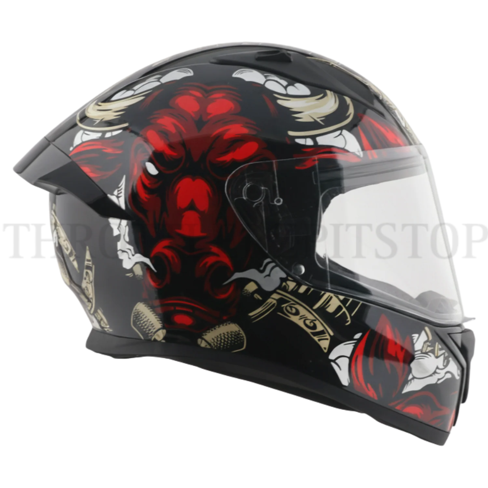 VEGA BOLT DX BULL - BLACK RED - Image 3