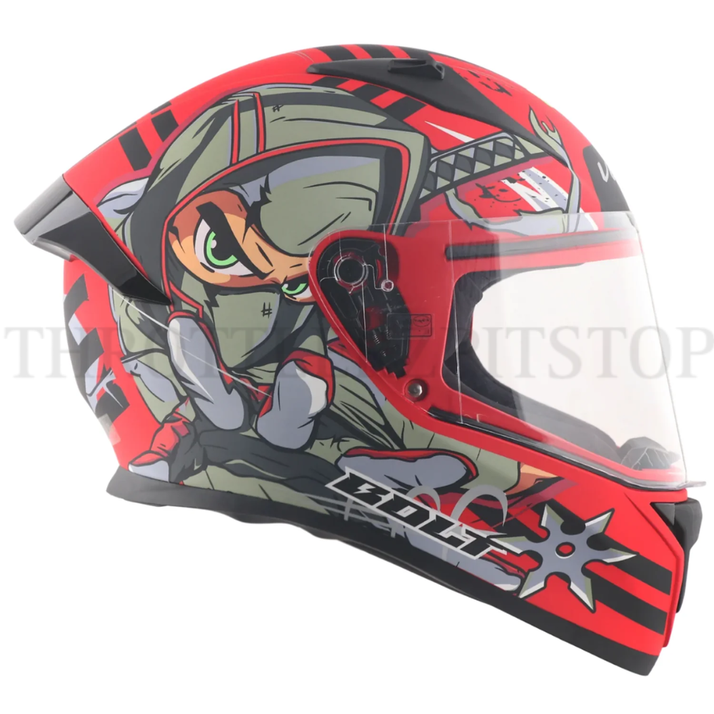 VEGA BOLT DX NINJA : DULL-RED-GREY - Image 3