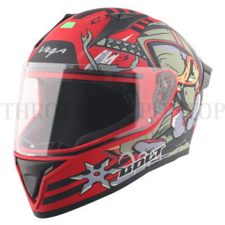 VEGA BOLT DX NINJA : DULL-RED-GREY